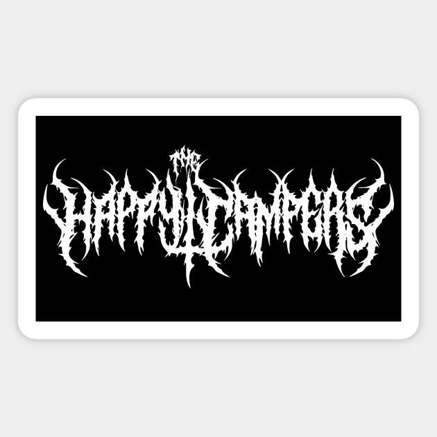 The Happy Campers are Metal Magnet by rt-shirts